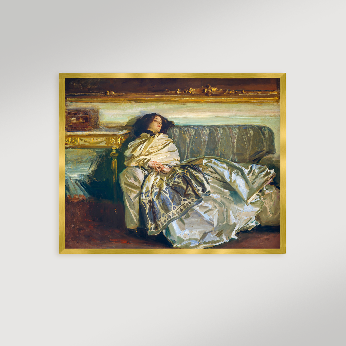 Nonchalant Archival Reproduction Art Print