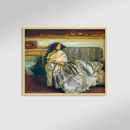 Nonchalant Archival Reproduction Art Print