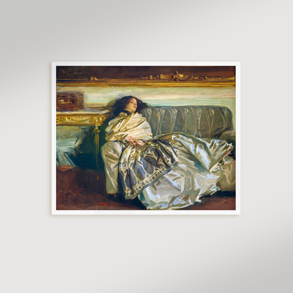 Nonchalant Archival Reproduction Art Print