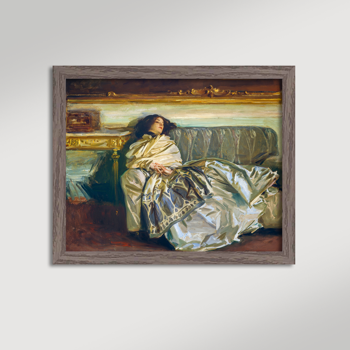 Nonchalant Archival Reproduction Art Print