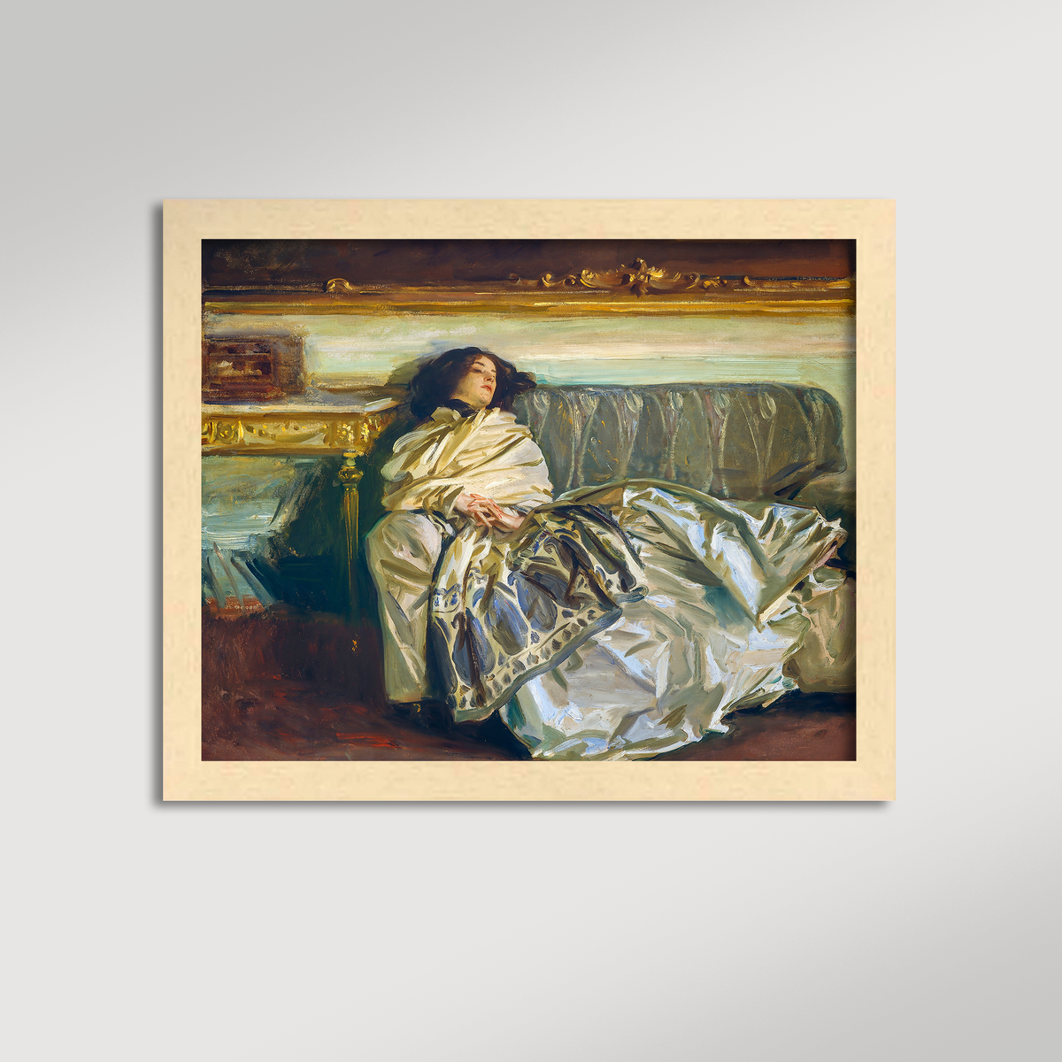 Nonchalant Archival Reproduction Art Print
