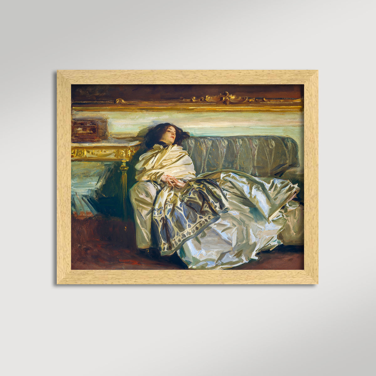 Nonchalant Archival Reproduction Art Print