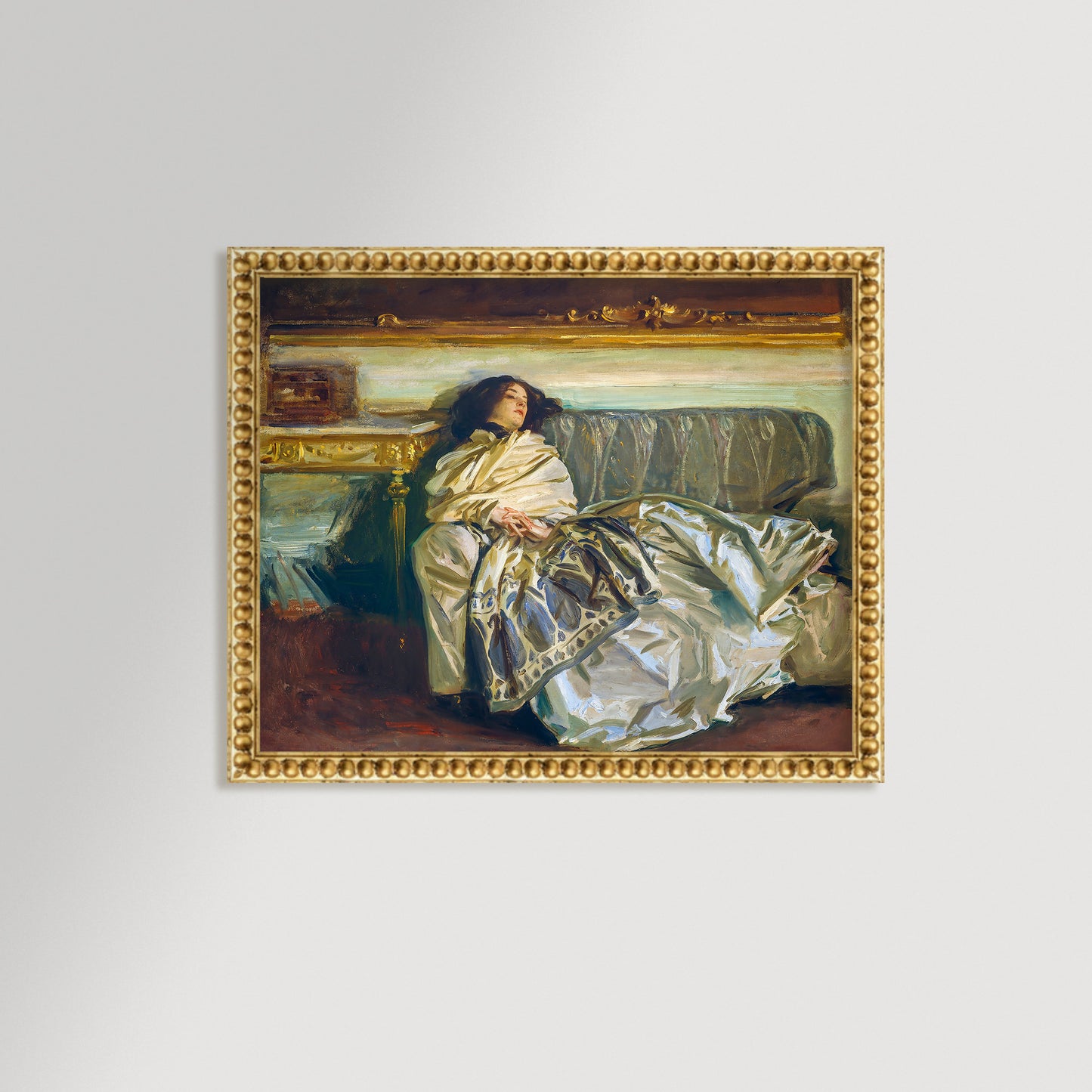 Nonchalant Archival Reproduction Art Print