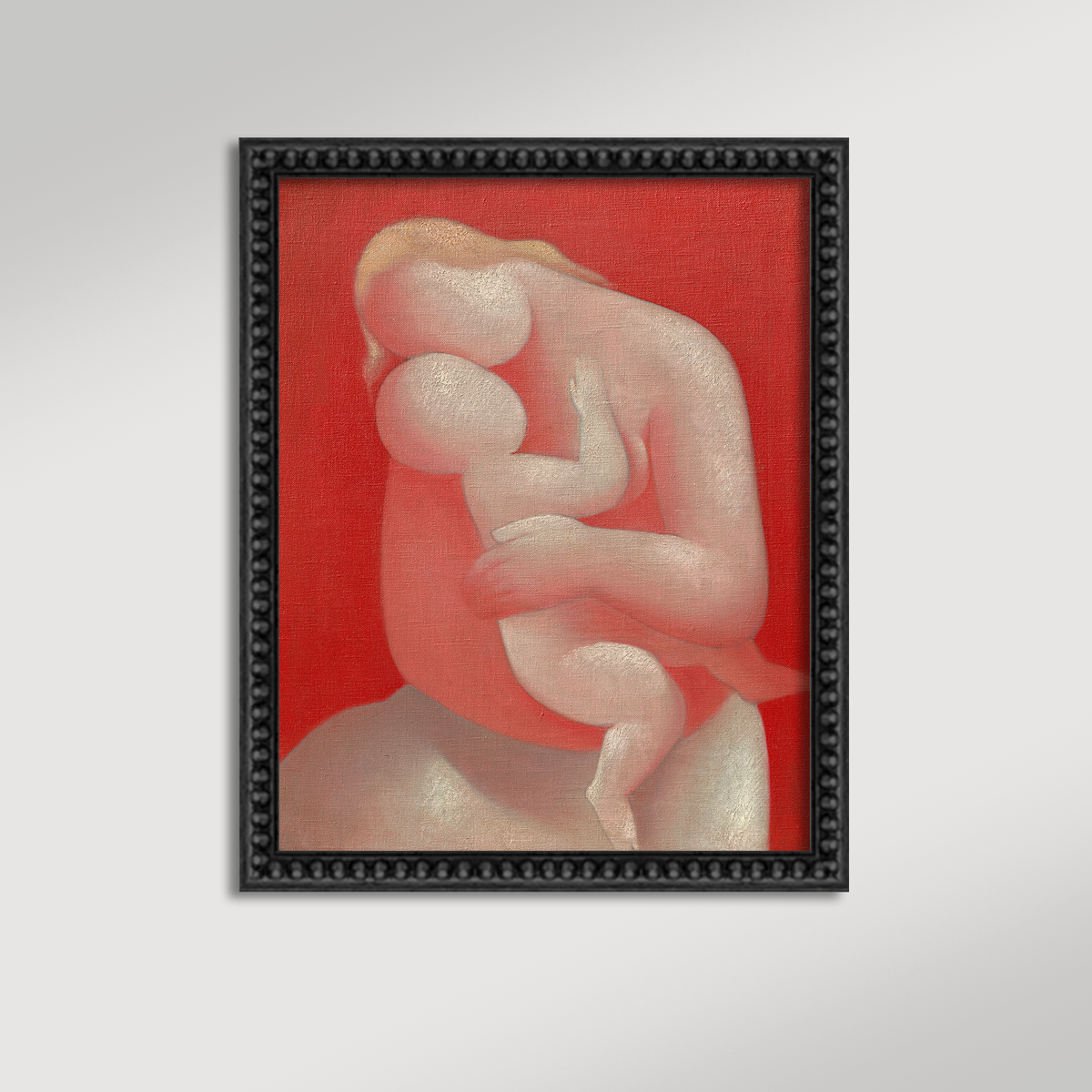 Abstract Mother and Child Archival Reproduction Art Print