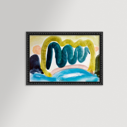 Pond in Sunlight Archival Reproduction Art Print