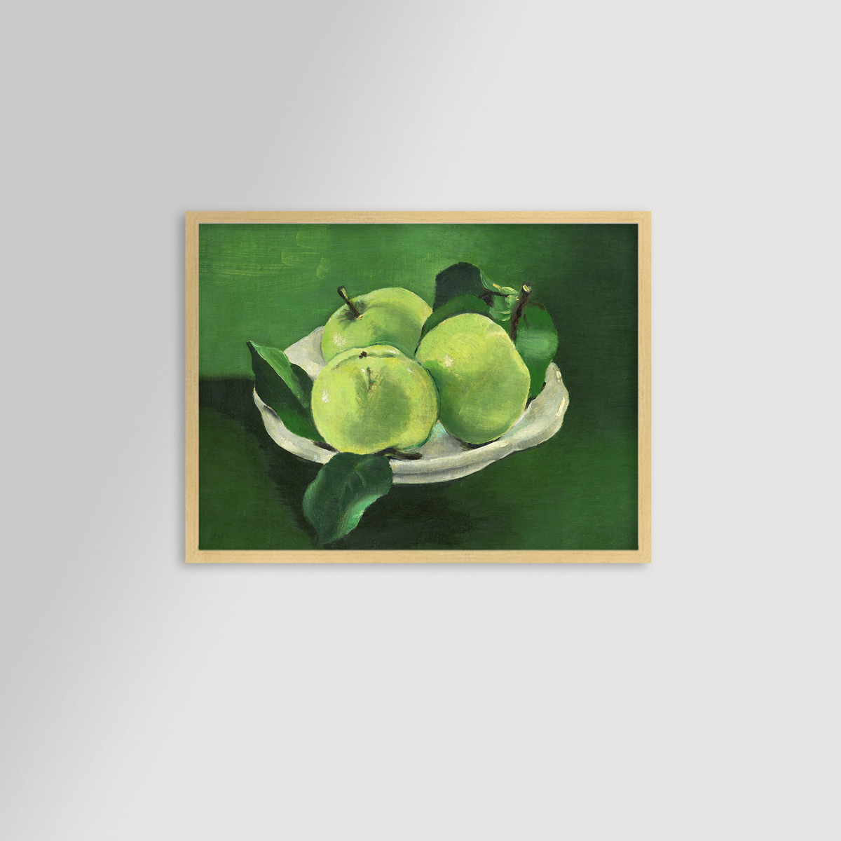 Green Apples Archival Reproduction Art Print