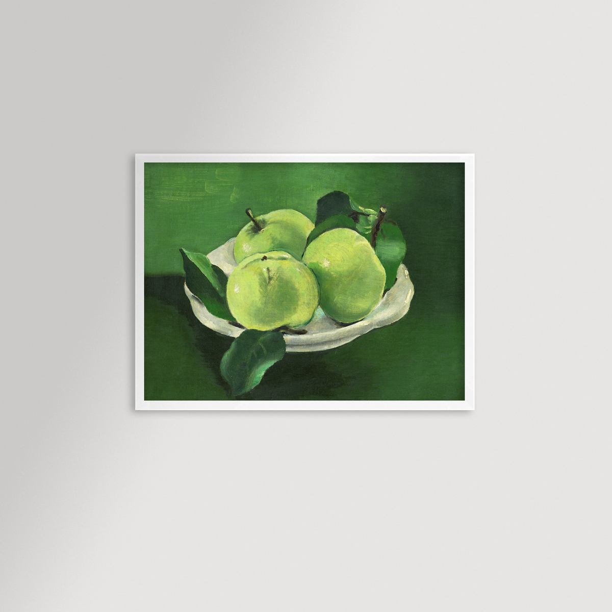 Green Apples Archival Reproduction Art Print
