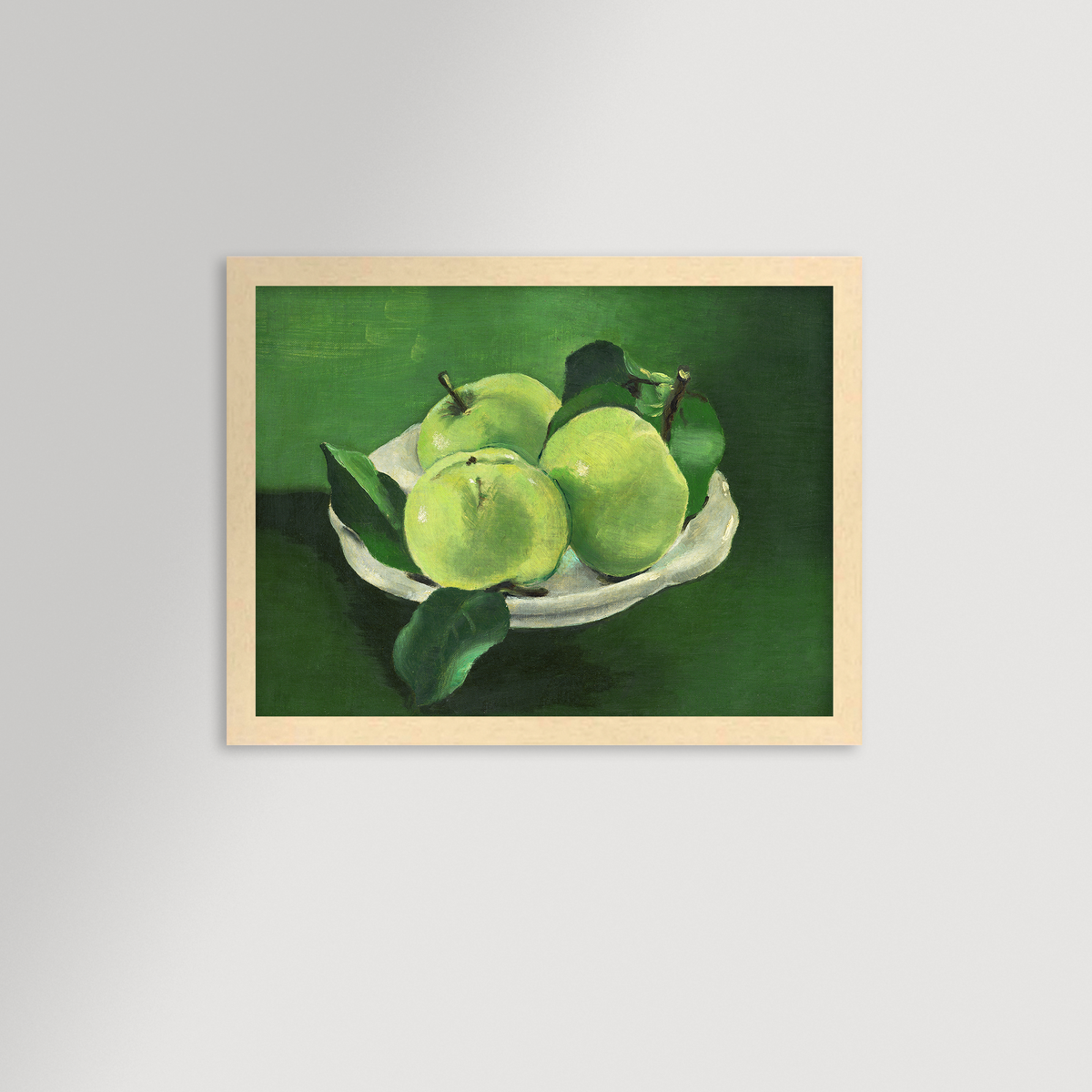 Green Apples Archival Reproduction Art Print