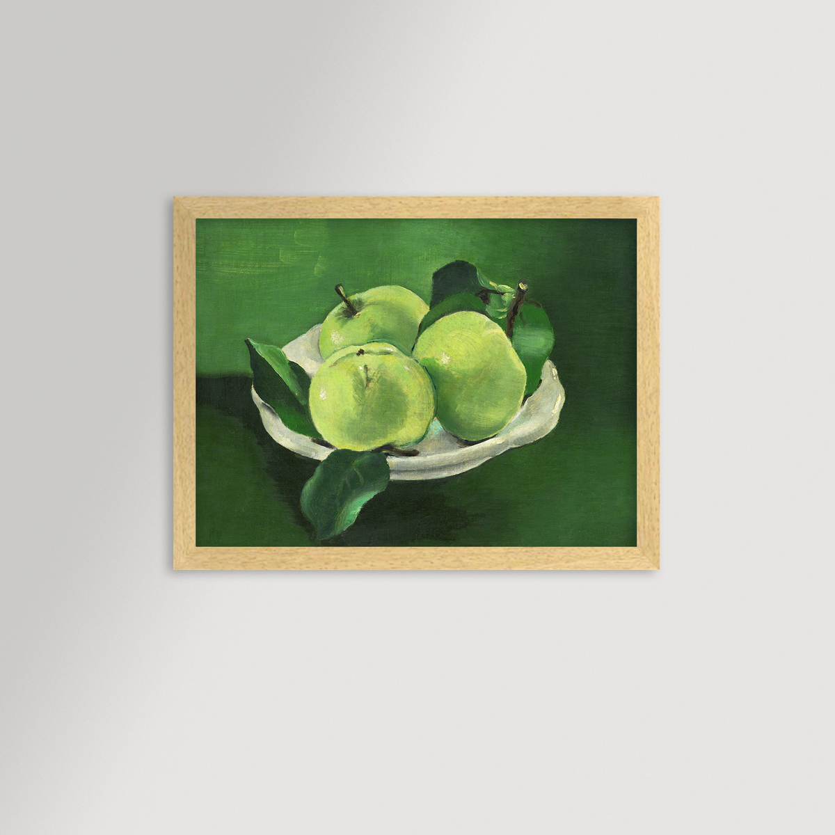 Green Apples Archival Reproduction Art Print