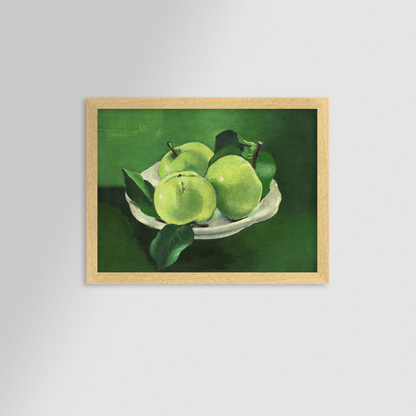 Green Apples Archival Reproduction Art Print