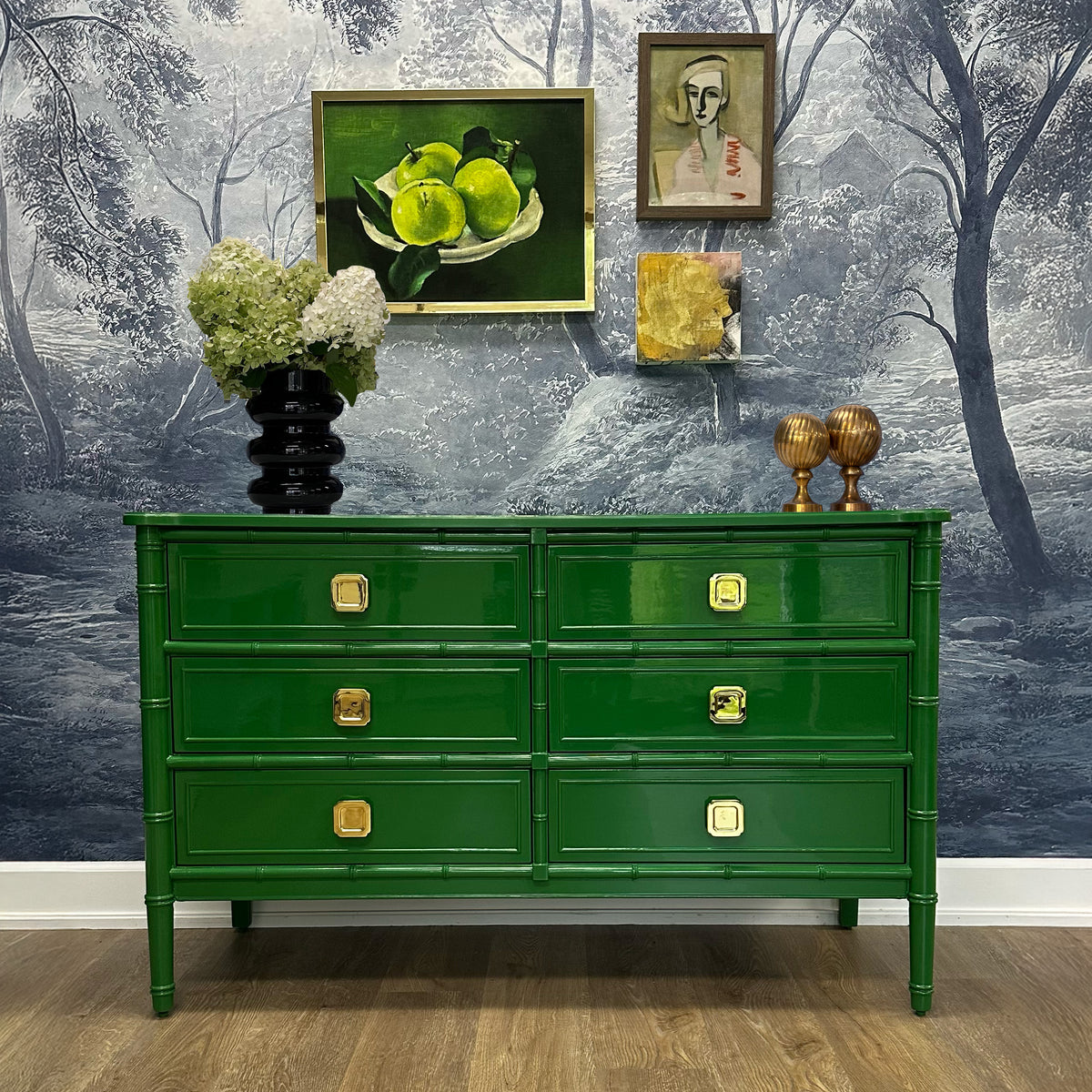 Green Apples Archival Reproduction Art Print