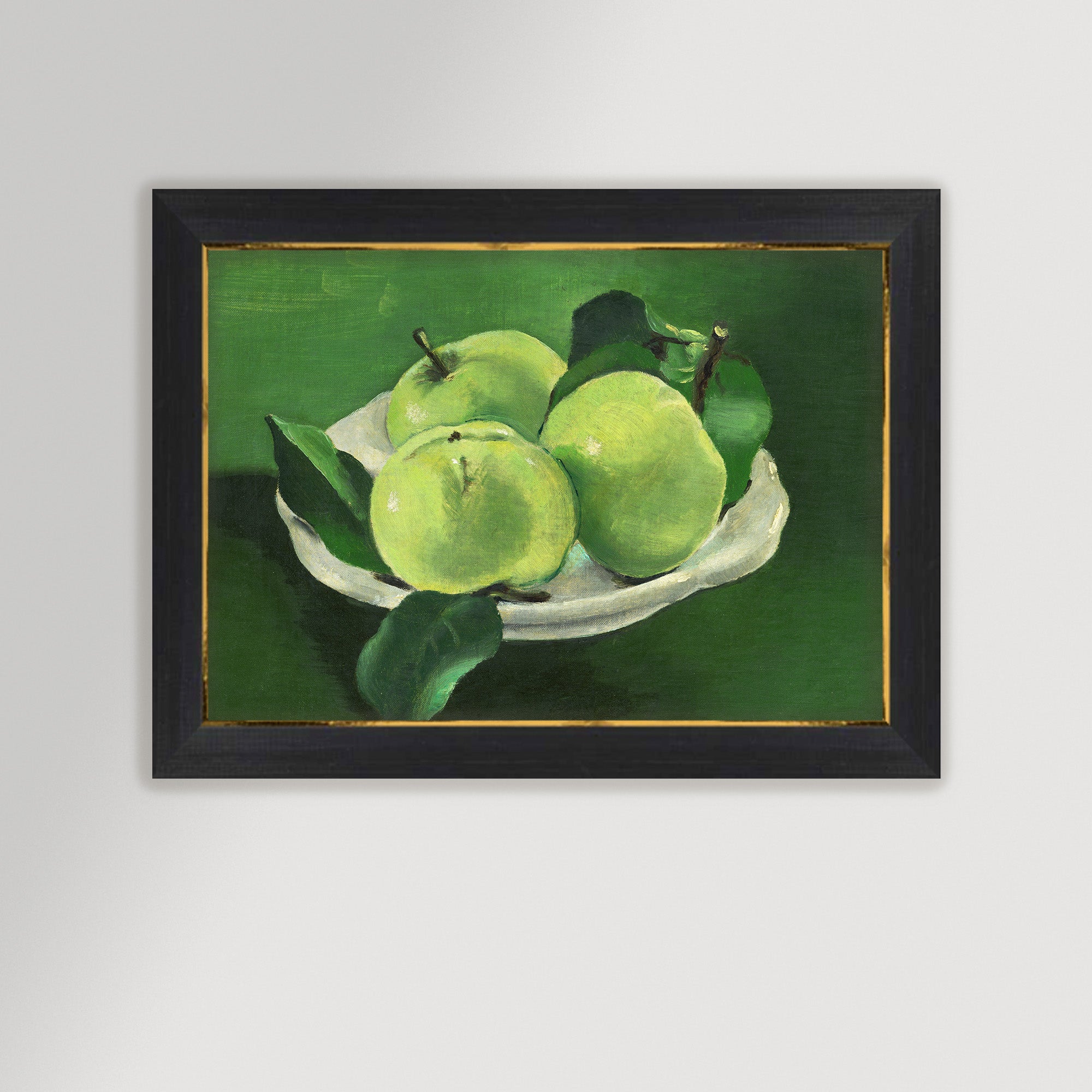 Green Apples Archival Reproduction Art Print