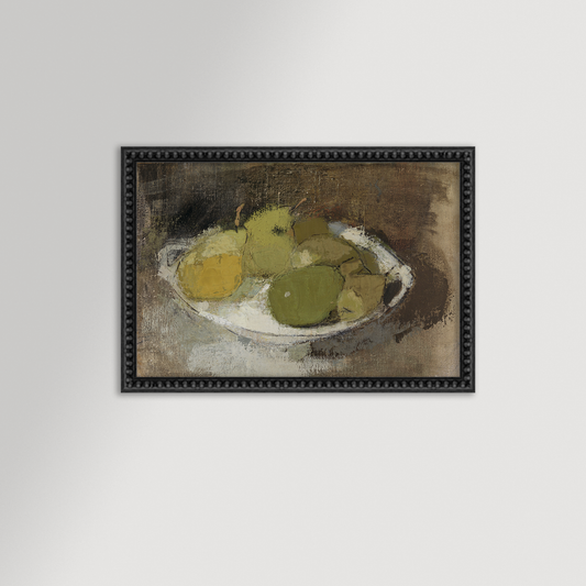 Green Pears Archival Reproduction Art Print