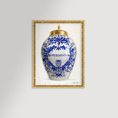Chinoiserie Ginger Jar Archival Reproduction Art Print