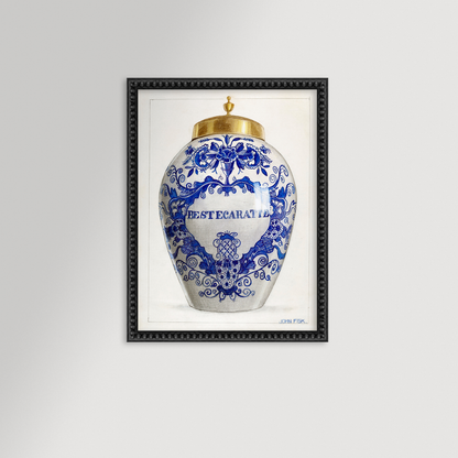 Chinoiserie Ginger Jar Archival Reproduction Art Print