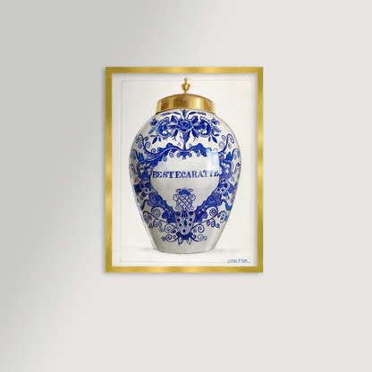 Chinoiserie Ginger Jar Archival Reproduction Art Print