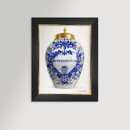 Chinoiserie Ginger Jar Archival Reproduction Art Print