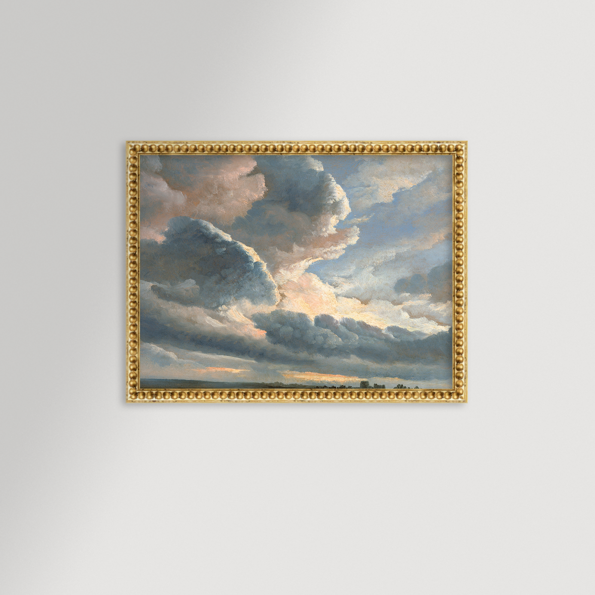 Cloud Landscape Archival Reproduction Art Print