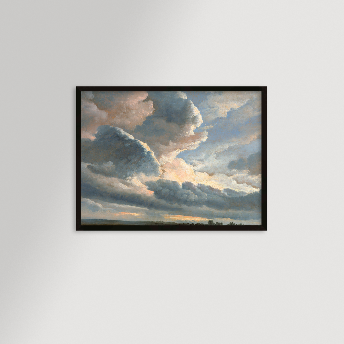 Cloud Landscape Archival Reproduction Art Print
