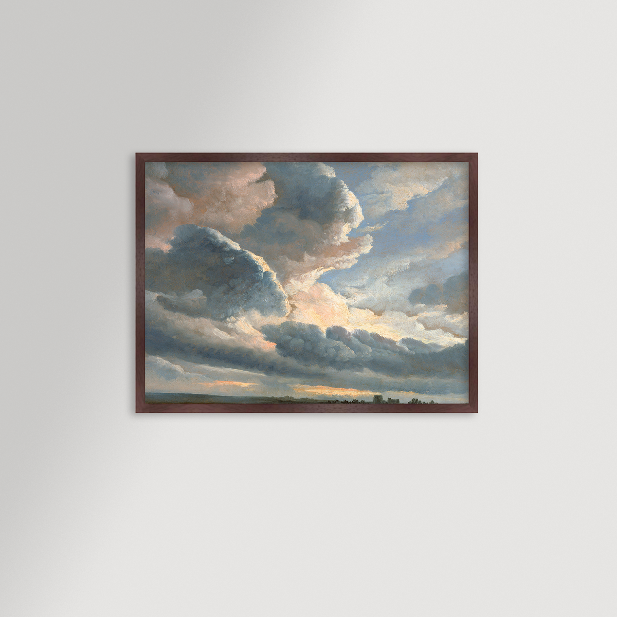 Cloud Landscape Archival Reproduction Art Print