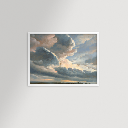 Cloud Landscape Archival Reproduction Art Print