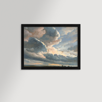 Cloud Landscape Archival Reproduction Art Print