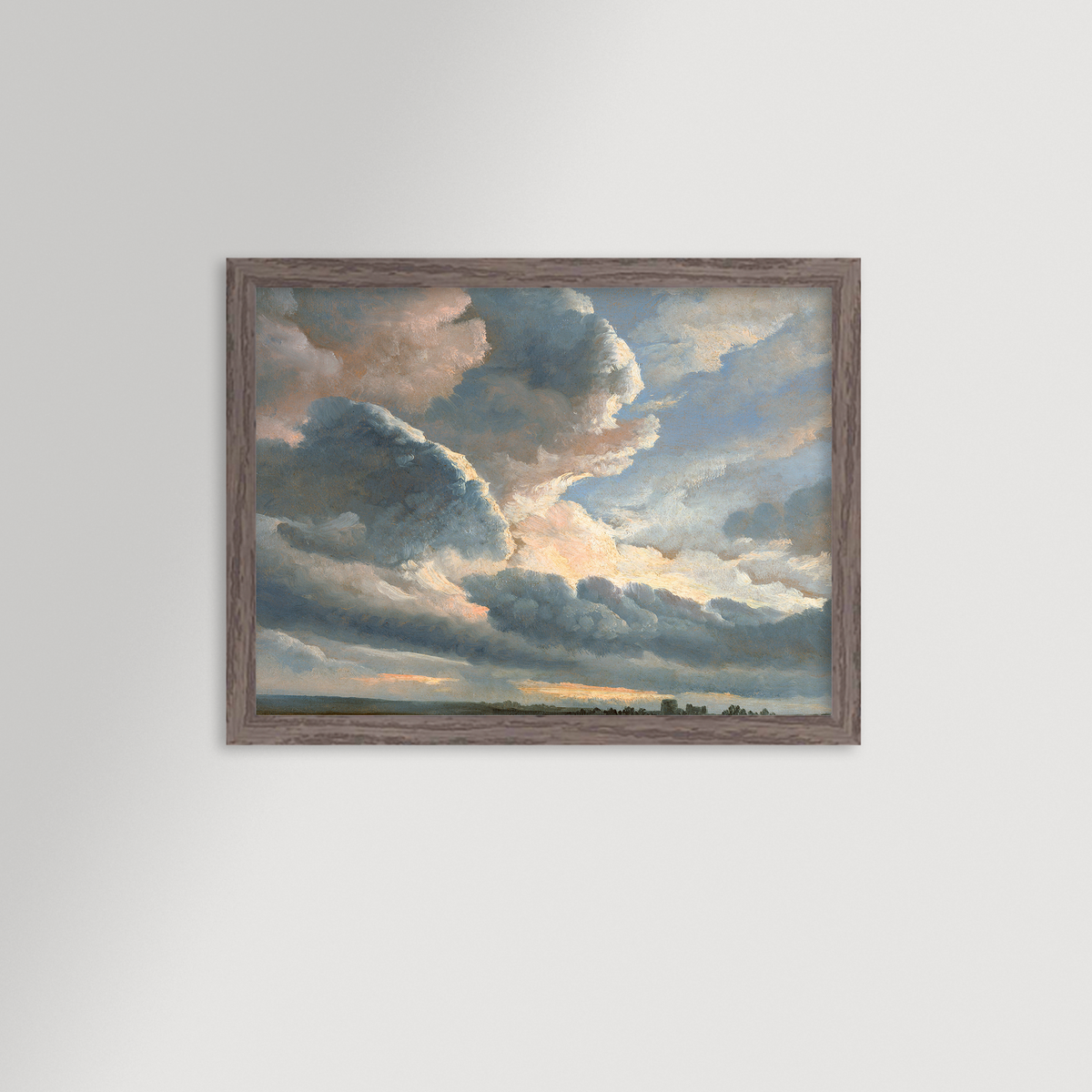 Cloud Landscape Archival Reproduction Art Print