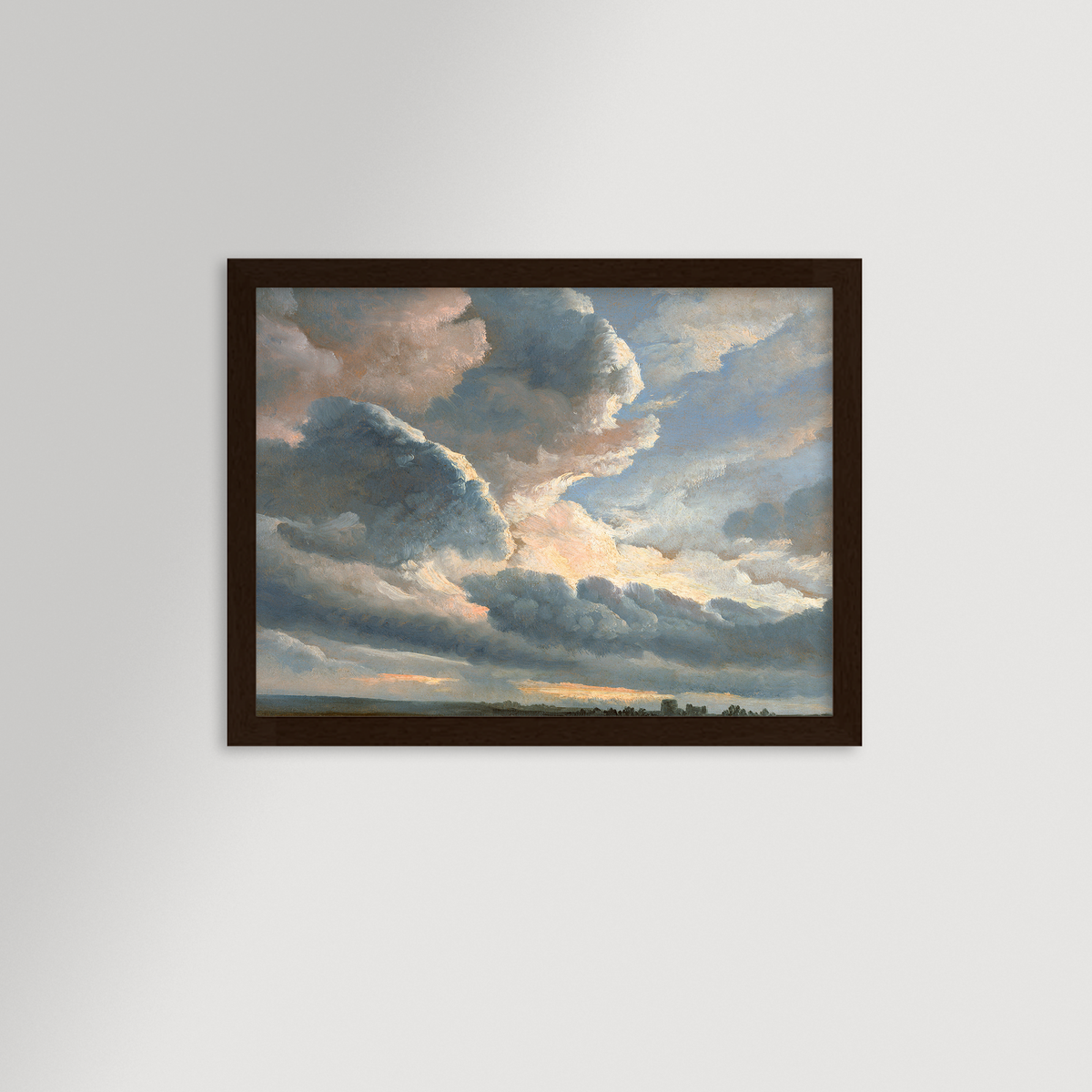 Cloud Landscape Archival Reproduction Art Print