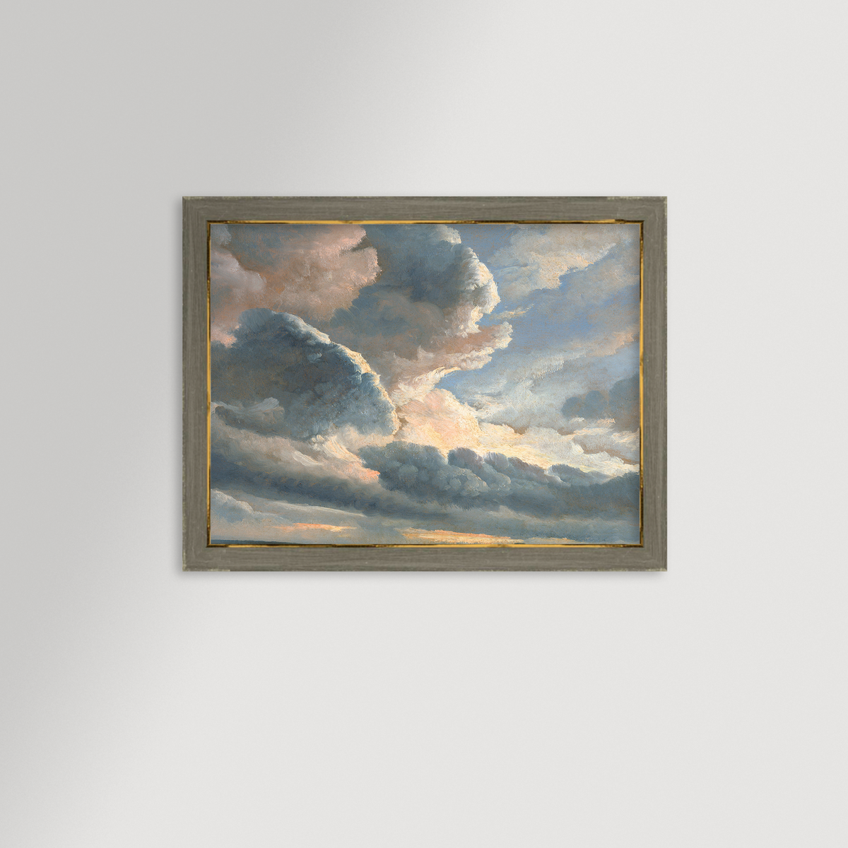 Cloud Landscape Archival Reproduction Art Print