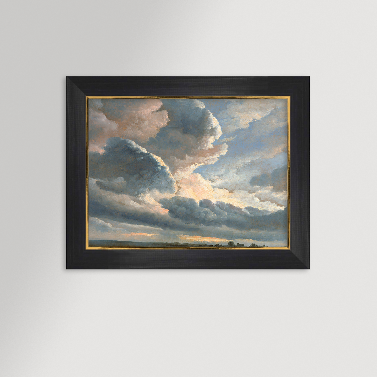 Cloud Landscape Archival Reproduction Art Print