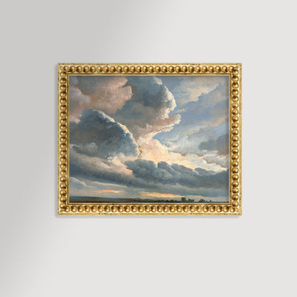 Cloud Landscape Archival Reproduction Art Print
