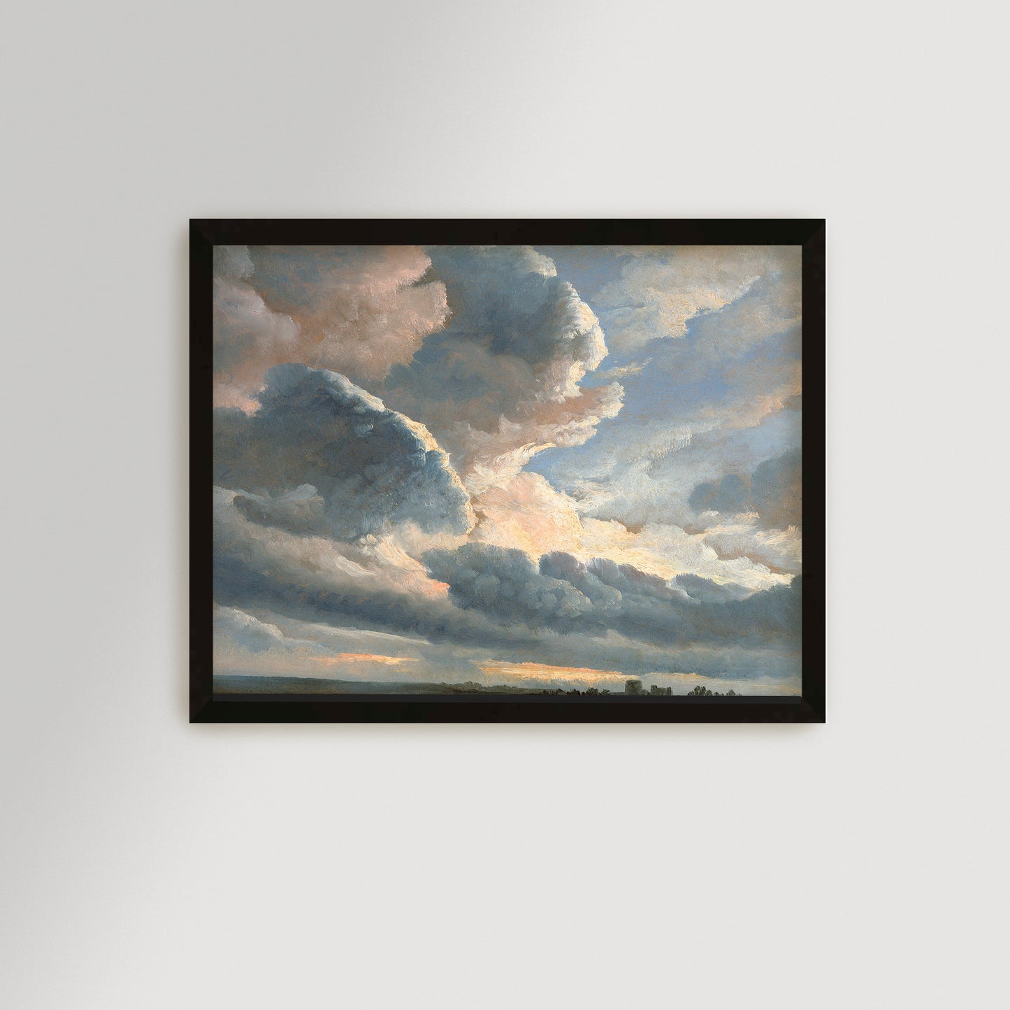 Cloud Landscape Archival Reproduction Art Print