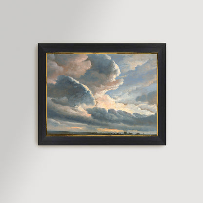 Cloud Landscape Archival Reproduction Art Print