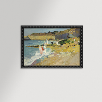 Impressionist Coastal Beach Archival Reproduction Art Print