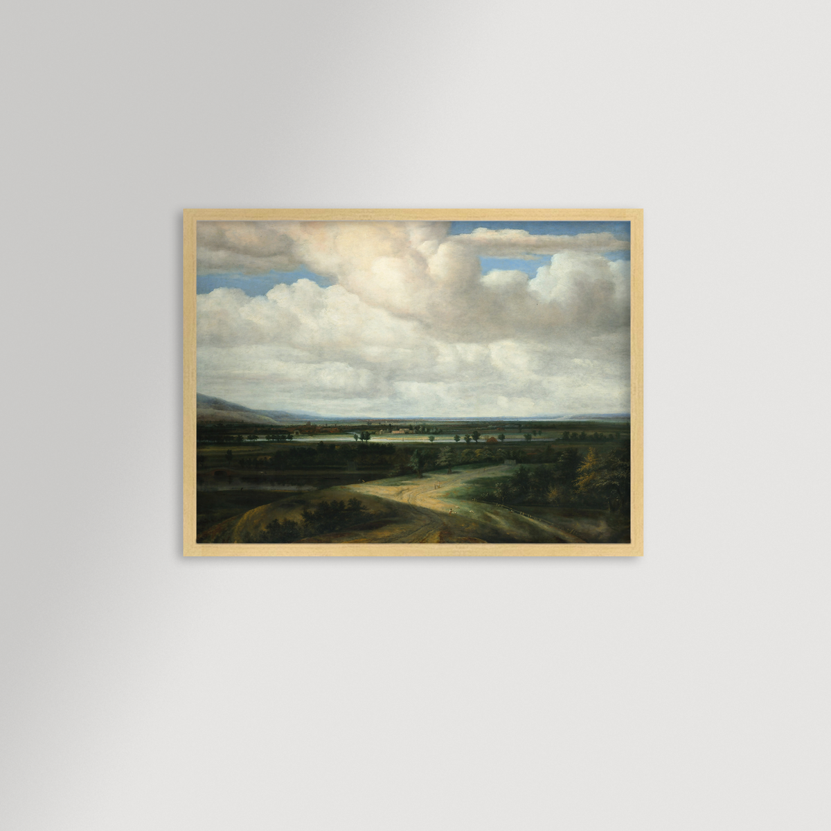 Panoramic Landscape Archival Reproduction Art Print