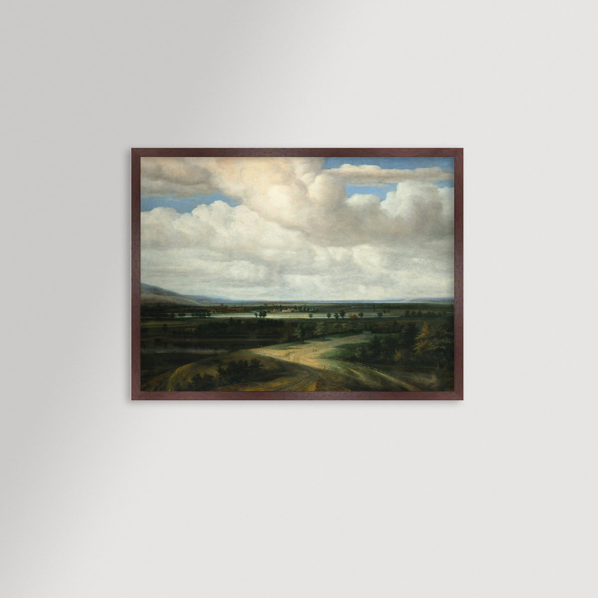 Panoramic Landscape Archival Reproduction Art Print