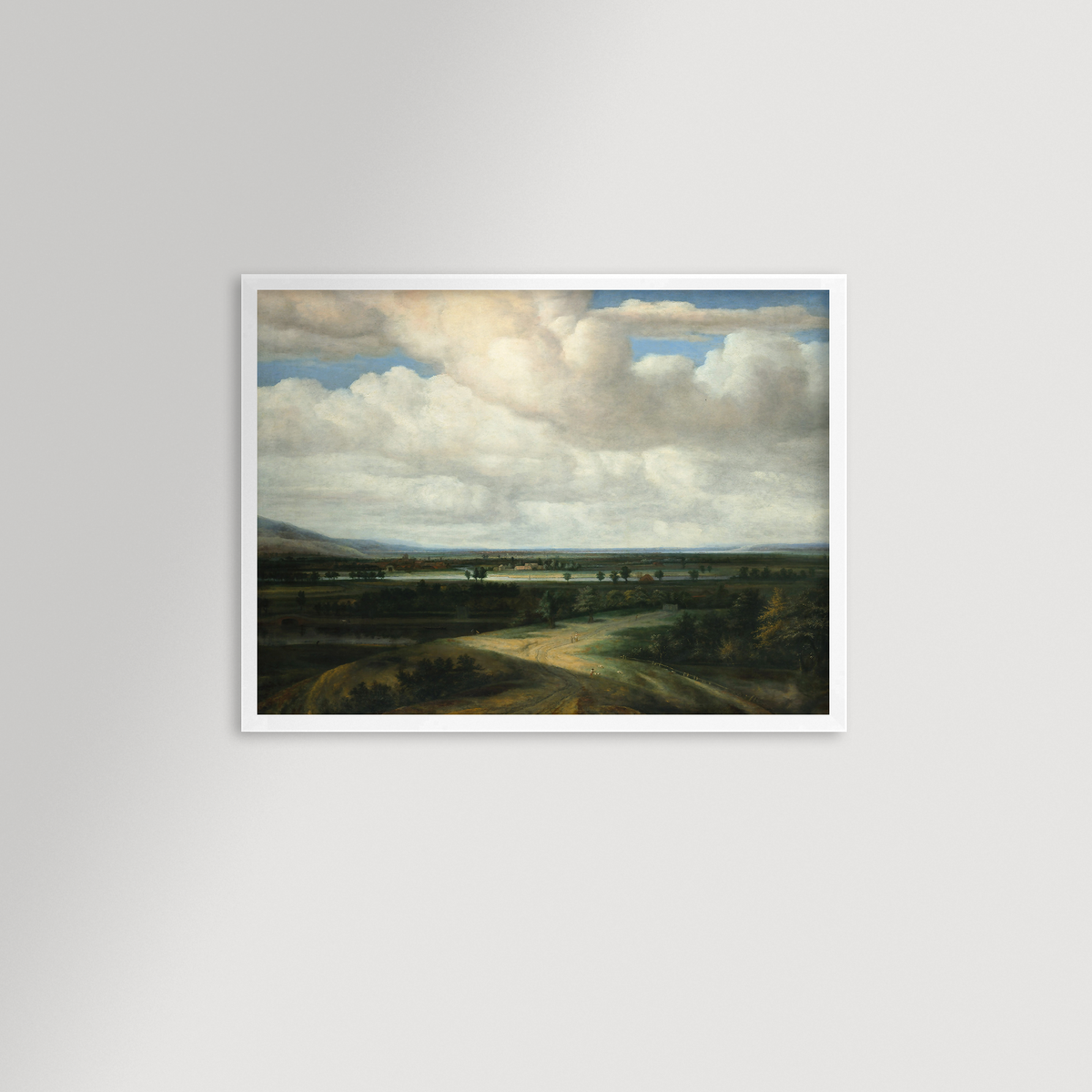 Panoramic Landscape Archival Reproduction Art Print