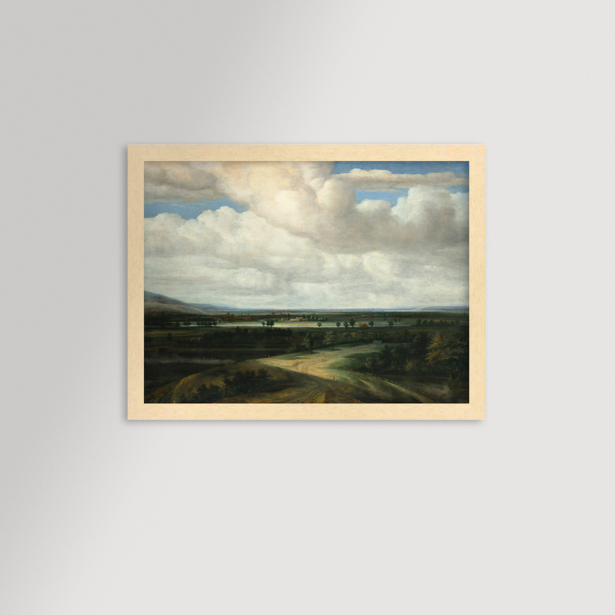 Panoramic Landscape Archival Reproduction Art Print