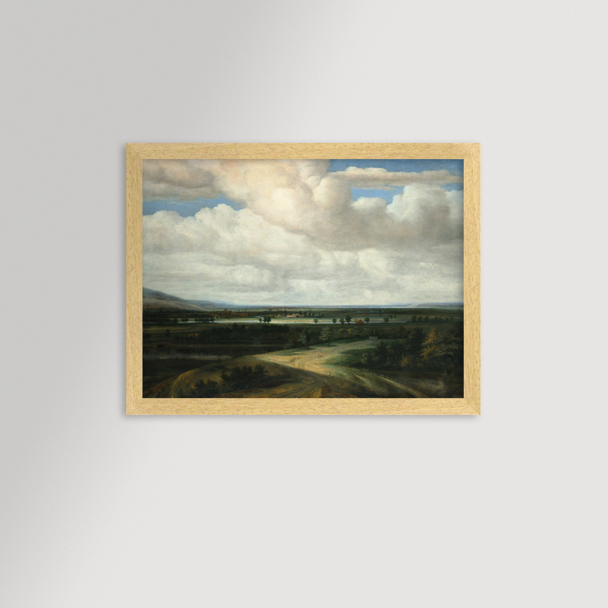 Panoramic Landscape Archival Reproduction Art Print