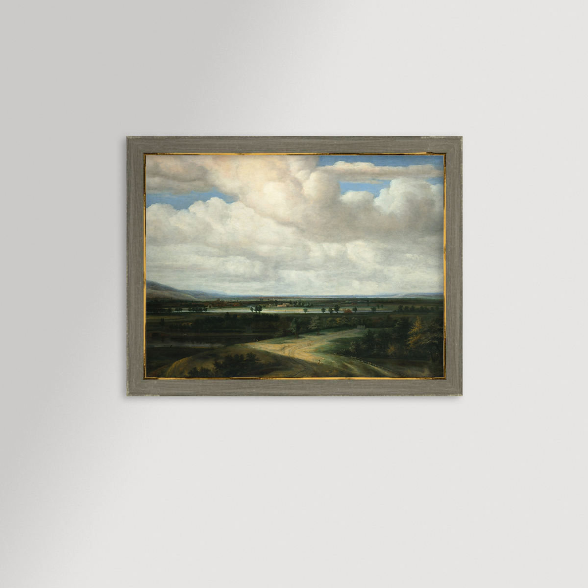 Panoramic Landscape Archival Reproduction Art Print