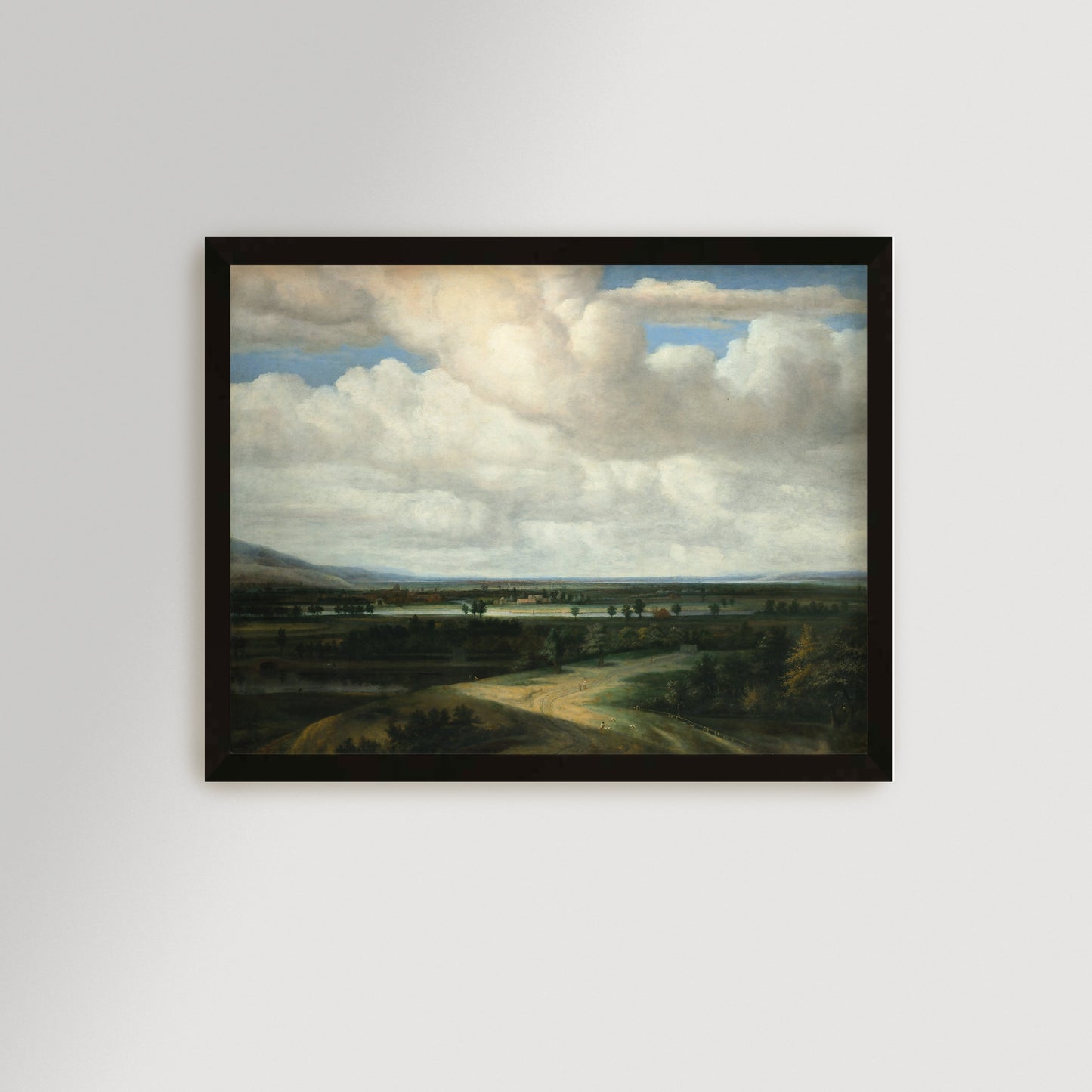 Panoramic Landscape Archival Reproduction Art Print