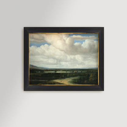 Panoramic Landscape Archival Reproduction Art Print