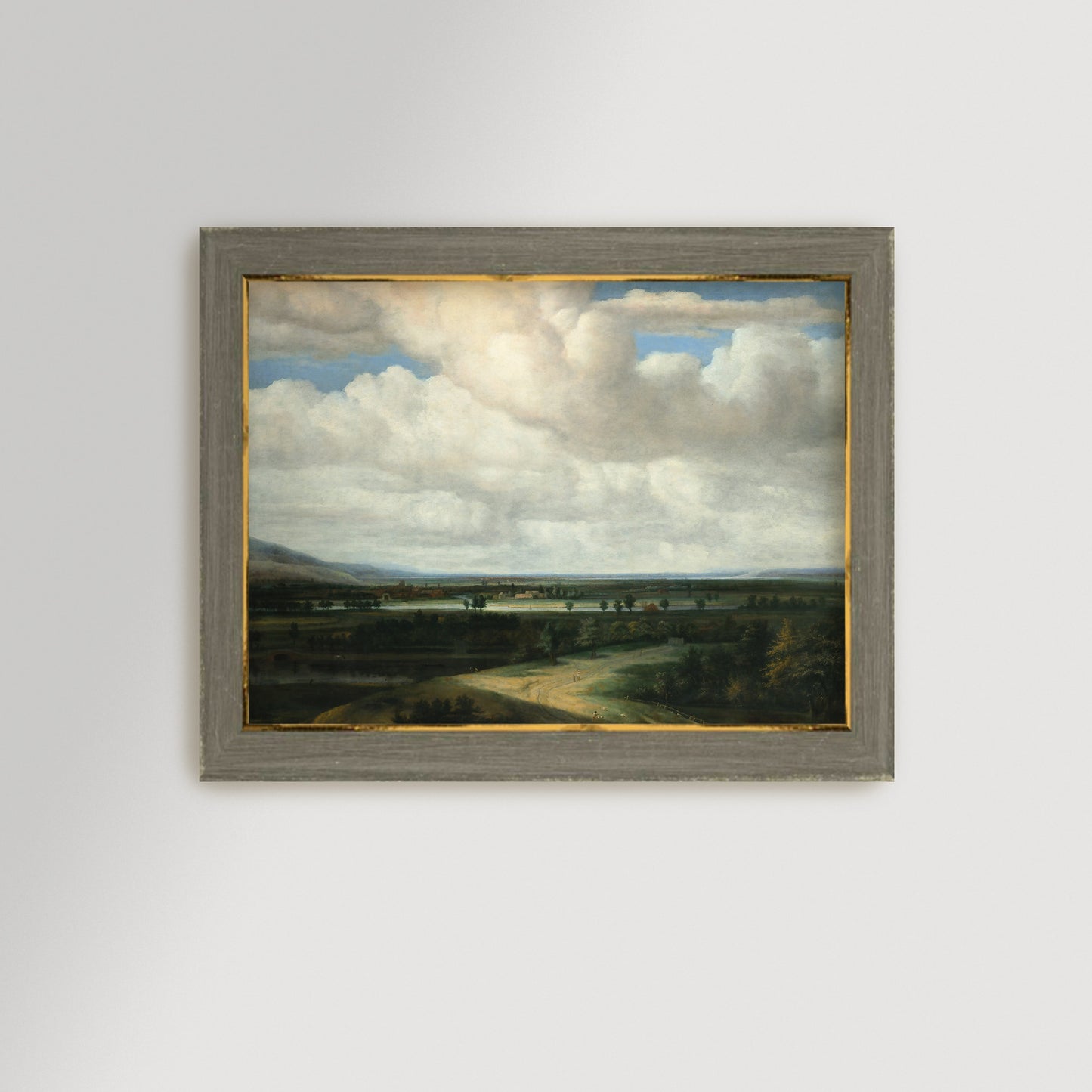 Panoramic Landscape Archival Reproduction Art Print
