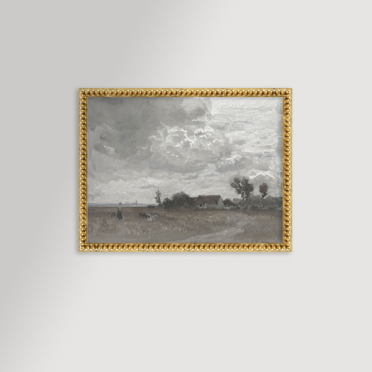 Bavarian Landscape Archival Reproduction Art Print