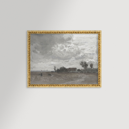 Bavarian Landscape Archival Reproduction Art Print