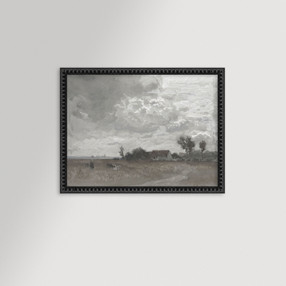 Bavarian Landscape Archival Reproduction Art Print