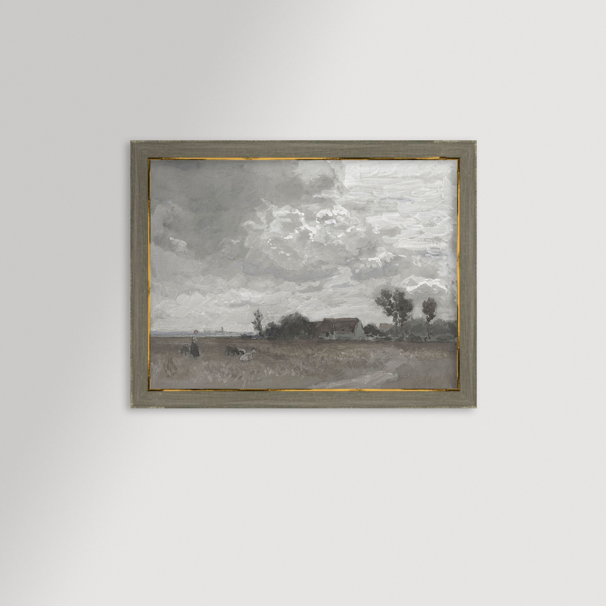 Bavarian Landscape Archival Reproduction Art Print