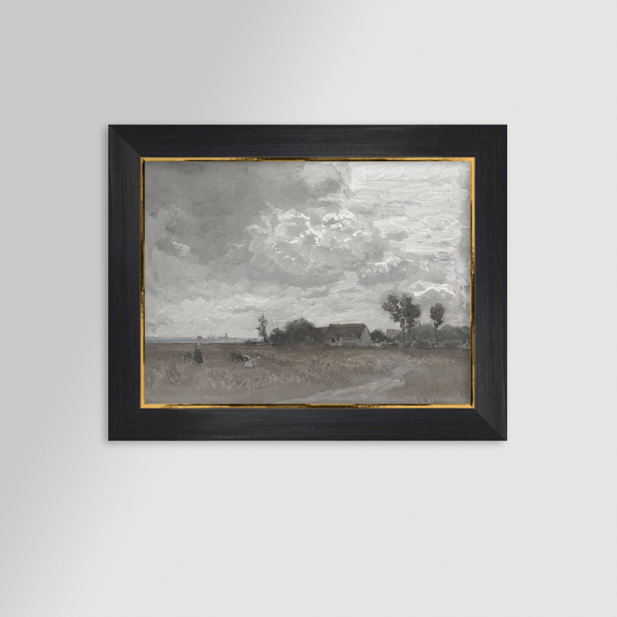 Bavarian Landscape Archival Reproduction Art Print