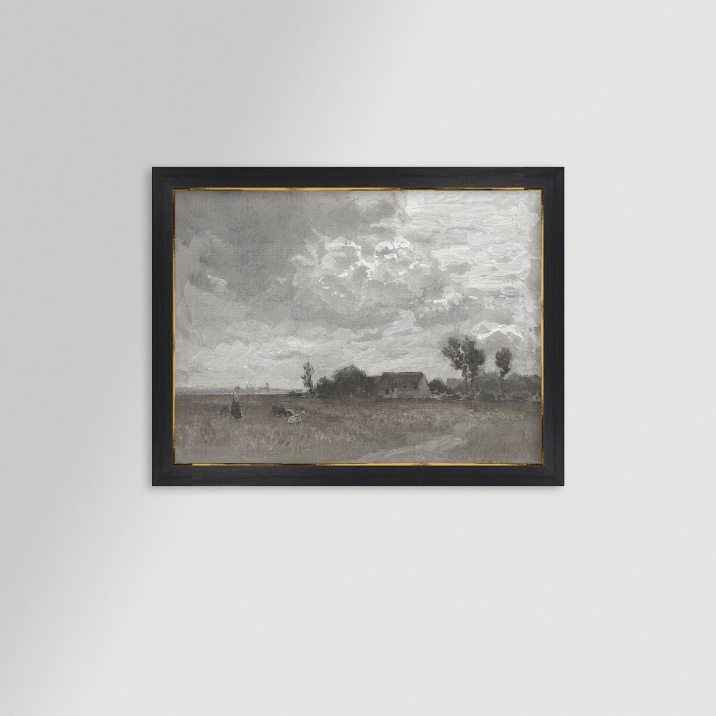 Bavarian Landscape Archival Reproduction Art Print