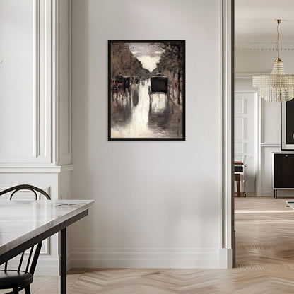 Berlin Street Archival Reproduction Art Print